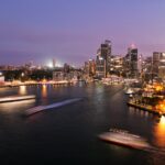 Aerial view of sydney